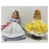 Madame Alexander Dolls in Original Costumes, No Bo