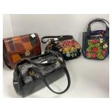 4 Classic Handbags in Various Styles