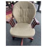 BRAND NEW Cherry Wood Adjustable Chair