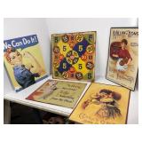 Retro-Themed Advertising Signs