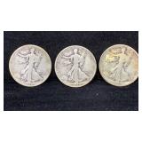 1918-P&S, 1920 Silver Walking Liberty Half