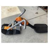 Snow Boogie Sled with Handles and Footrest