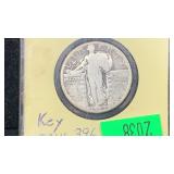 Semi-key 1927-S Silver Standing Liberty Quarter