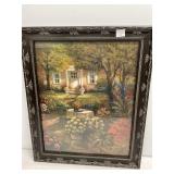 Bjorkland Signed Wall Art, 19x23, in Ornate Frame