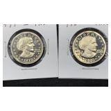 1979-S & 1980-S Type 1ï¿½s Susan B Anthony Dollars