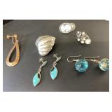 Sterling Silver and Turquoise Jewelry Assortment