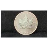 1989 Canada Silver Maple Leaf 1oz