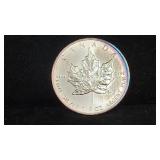 1991 Canada Silver Maple Leaf 1oz