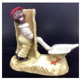 Cast Iron Black Americana Figural Doorstop