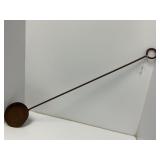 Iron Campfire Pan with 38-inch Handle