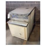 Metal Workbench with Storage Cabinet