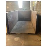 Industrial Steel Dump Hopper Bin