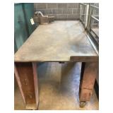 Steel Workbench With Columbian Bench Vise