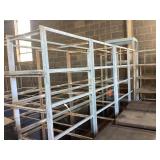 Large steel Shelving Unit