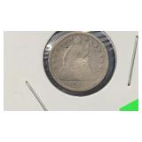 1856 Silver Seated Liberty Half Dime