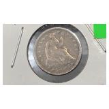 1854-O Sw/ Arrows Silver Seated Liberty Half Dime