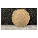 1834 Half Cent