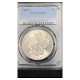 1880-S PCGS MS63 Silver Morgan Dollar