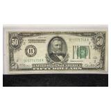 Currency 1928-A $50 ï¿½Redeemable in Goldï¿½ Federal
