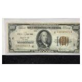 Currency 1929 $100 Richmond, VA National Currency