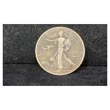 1943-D Silver Walking Liberty Half Dollar