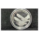 2020 1/2 Oz .999 Silver Double Eagle Coin, Cook