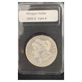 1899-O VAM 4 Micro O Silver Morgan Dollar