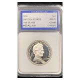 Silver COPY 1918 IGS PR70 DCAM Lincoln-Illinois