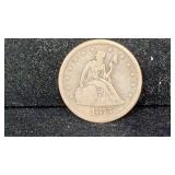 1875-S Silver Twenty Cents