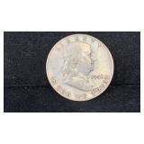 1948-D Silver Franklin Half Dollar