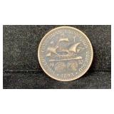 *1893 Silver Columbian Expo Commemorative Half