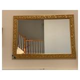 Rectangular Gilded Framed Mirror