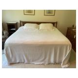 STANLEY Wooden King-Size Bed & Mattress Set