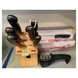 Knife Block Set with Accessories