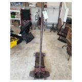 Vintage Steel Hydraulic Floor Jack