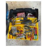 Toolbox With Assorted Hand Tools