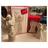 2 Angel Figurines, Including Lenox