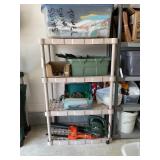 Garden Tools, Power Tools, and Plastic Storage She