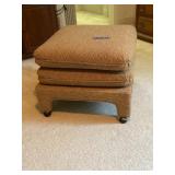 Upholstered Ottoman With Detachable Cushions