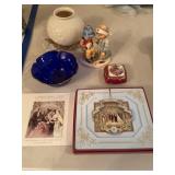 Decorative Items Including Christmas Ornament, Por