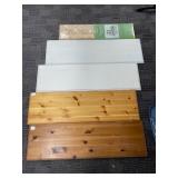 Wooden Shelves and Panels