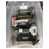 Four Pneumatic Nail Guns