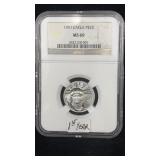 Platinum 1/4 Oz 1997 NGC MS69 99.95% Platinum