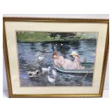 Framed Print of 'Summertime' by Mary Cassatt