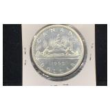 1965 Silver Canada Dollar World / Foreign Coin