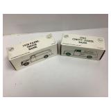 1938 and 1950 Panel Truck Coin Banks, 1:25 Scale
