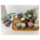 Marbles in Jars and Loose Bags