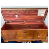 Lane Cedar Hope Chest With Brass Hardware