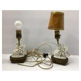 Porcelain Figurine Table Lamps