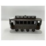 Cast Iron Trolley Car Toy